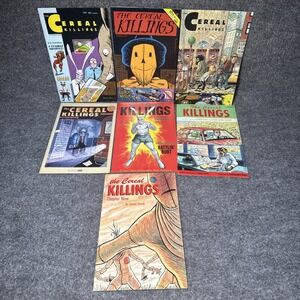 The Cereal Killings #1-9 Missing #6 James Sturm Fantagraphics‎ Lot of 8 Comics